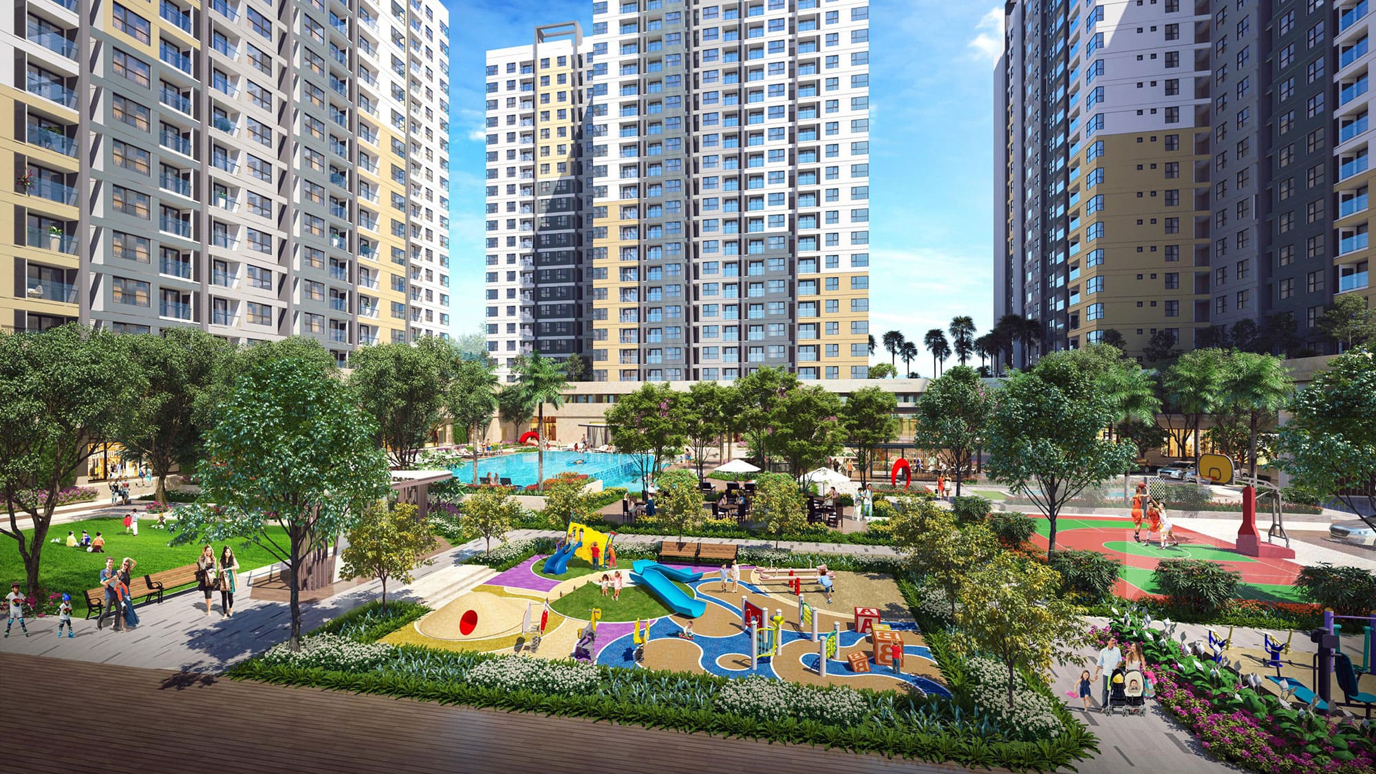 Akari City không gian sống tinh tế, hài hòa giữa tiện nghi và thiên nhiên.