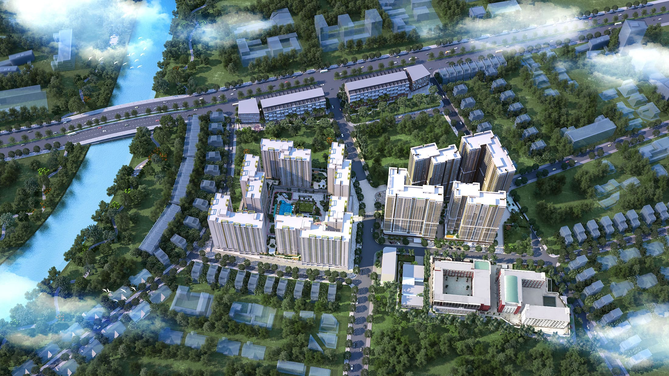 Akari City nơi an cư lý tưởng với vị trí giao thông đắc địa trên trục đường Võ Văn Kiệt, Bình Tân.