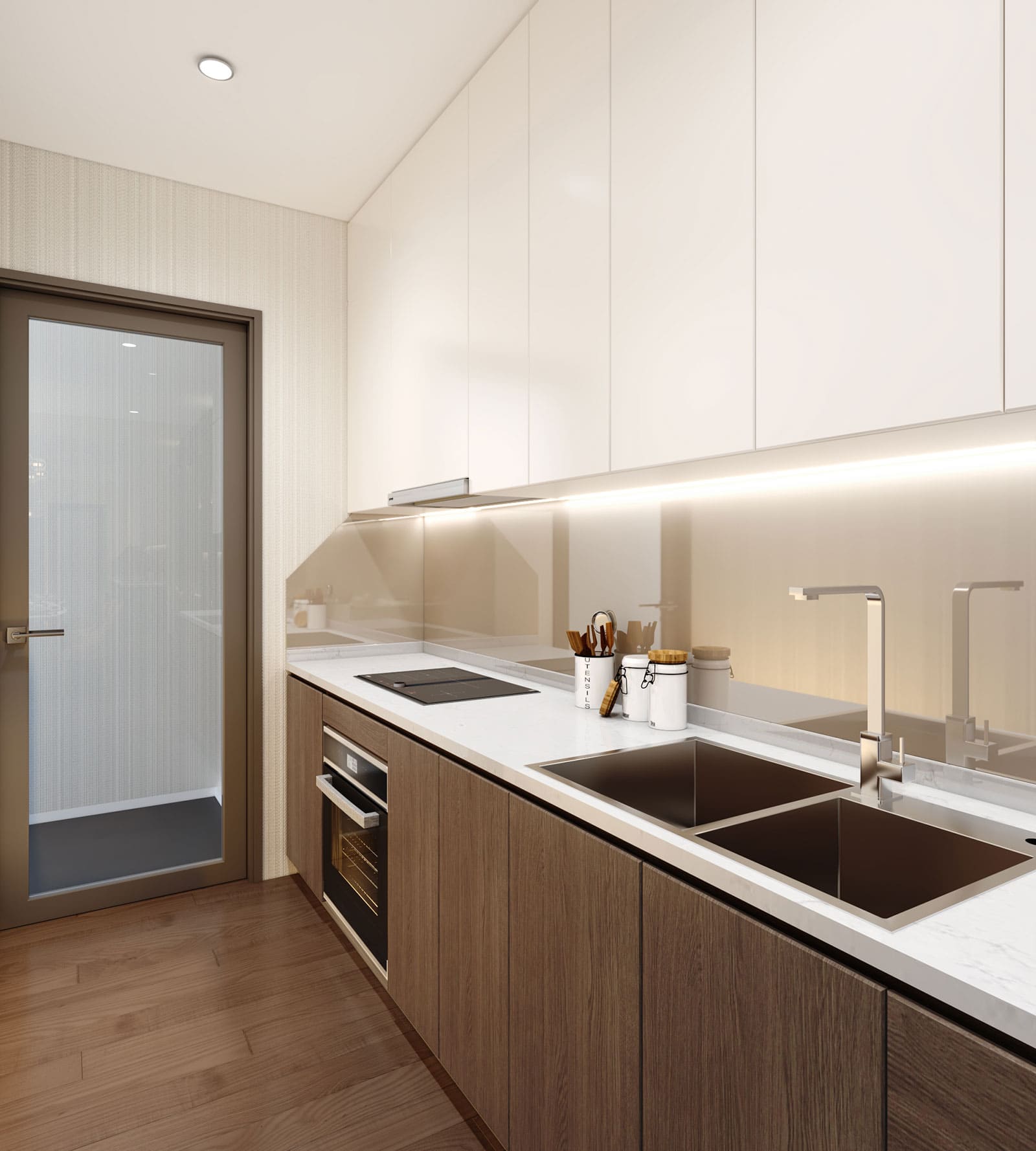 Hình ảnh phối cảnh nội thất căn hộ Akari City được phát triển bởi chủ đầu tư Nam Long.