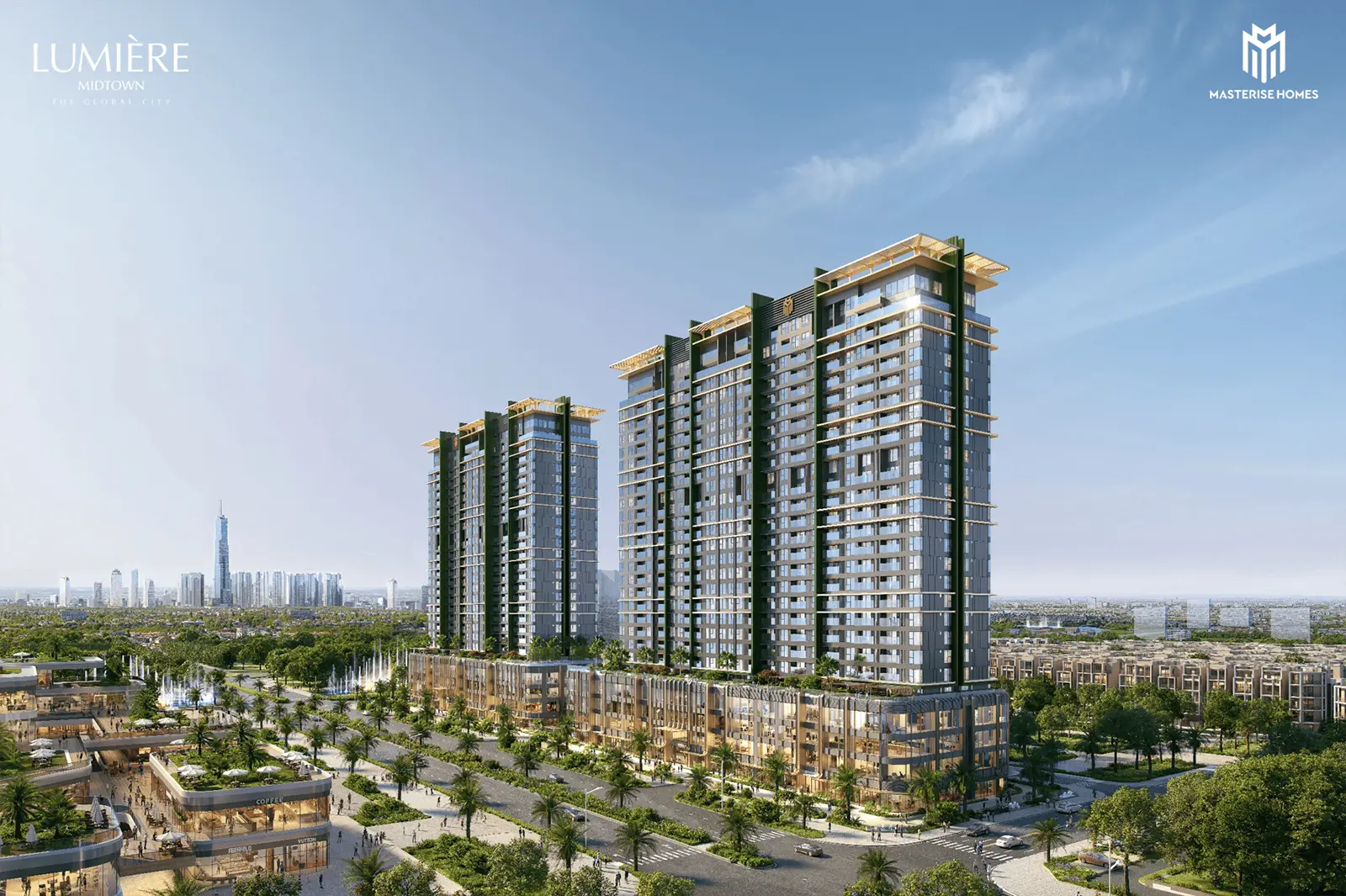 LUMIÈRE Midtown – Biểu tượng sống tinh anh tại The Global City, thiết kế đậm phong cách New York hiện đại.